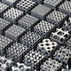 Distintas estructuras de aluminio impresas en 3D diseñadas para ser lo más livianas y resistentes posible. Por Sam Catchpole–Smith – Universidad de Nottingham. (Imagen: EPSRC)